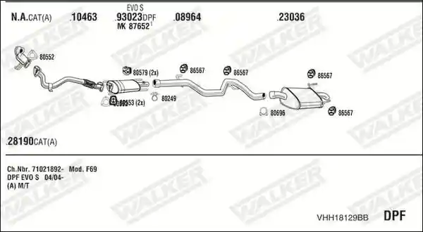 WALKER VHH18129BB