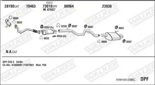 WALKER VHH18129BC