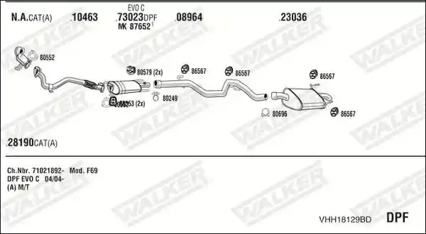 WALKER VHH18129BD
