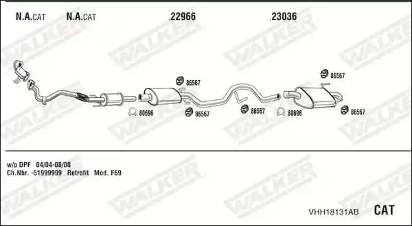 WALKER VHH18131AB