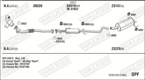 WALKER VHH19131BA