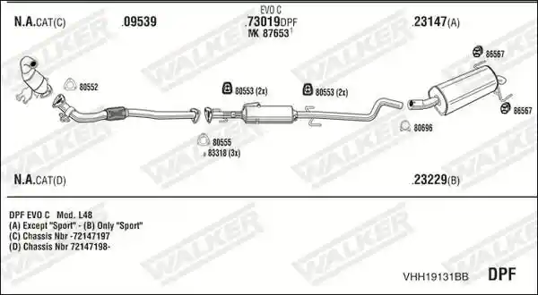 WALKER VHH19131BB