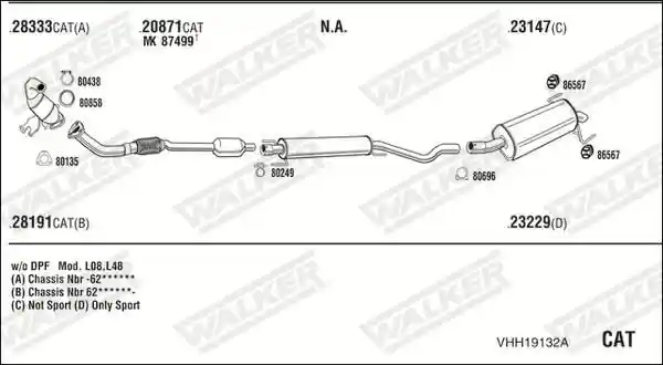 WALKER VHH19132A