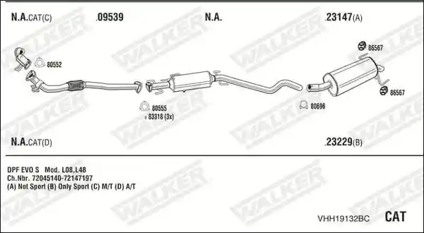 WALKER VHH19132BC