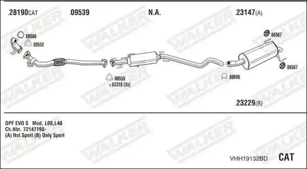 WALKER VHH19132BD