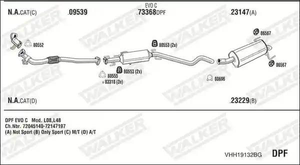 WALKER VHH19132BG