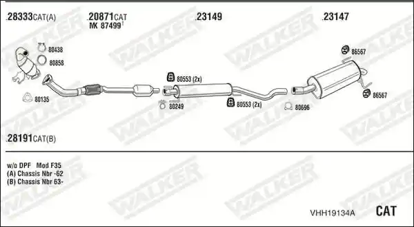 WALKER VHH19134A