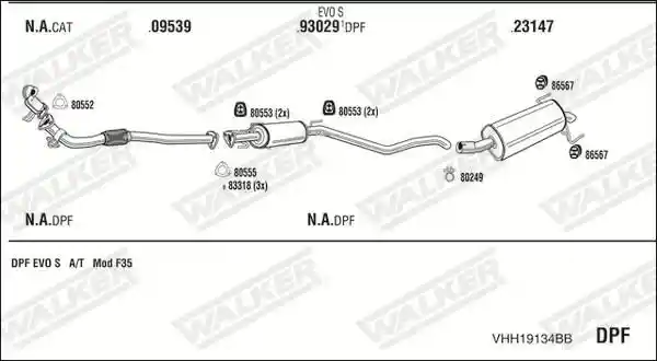 WALKER VHH19134BB