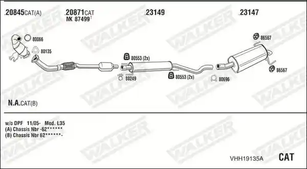 WALKER VHH19135A