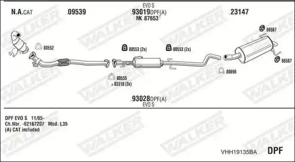 WALKER VHH19135BA