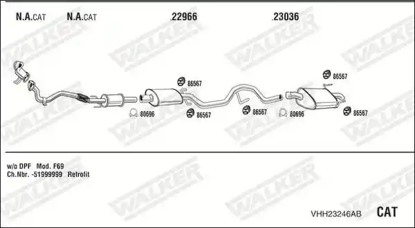 WALKER VHH23246AB