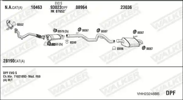 WALKER VHH23246BB