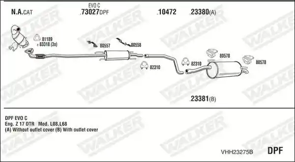 WALKER VHH23275B