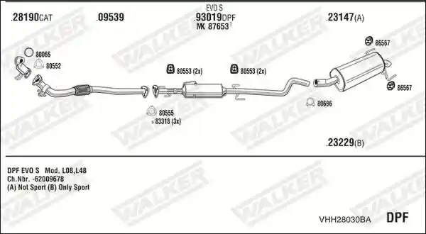 WALKER VHH28030BA
