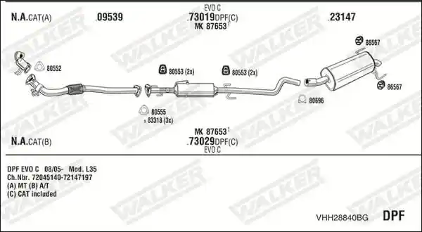 WALKER VHH28840BG