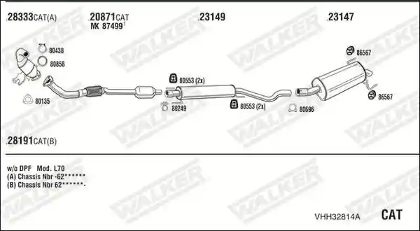 WALKER VHH32814A