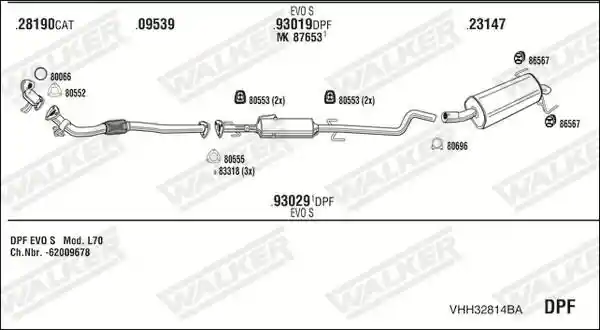 WALKER VHH32814BA