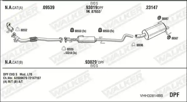 WALKER VHH32814BB