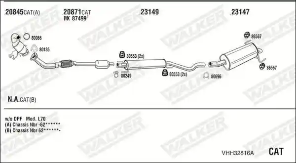 WALKER VHH32816A