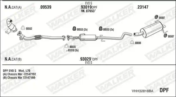 WALKER VHH32816BA