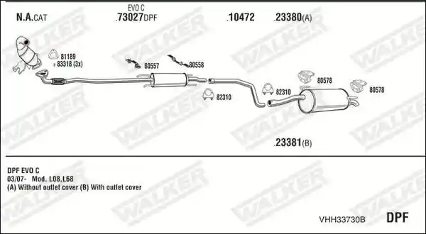 WALKER VHH33730B