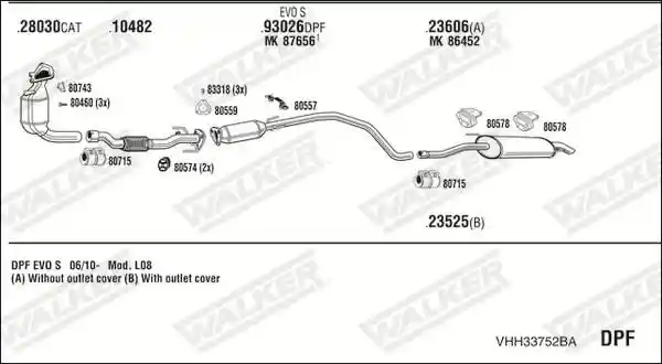 WALKER VHH33752BA
