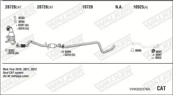 WALKER VHK002376A