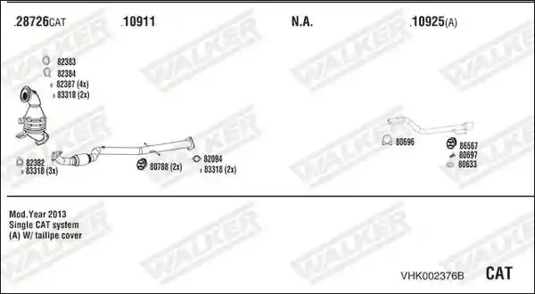 WALKER VHK002376B