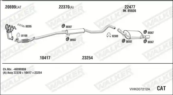 WALKER VHK007212A