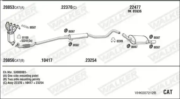 WALKER VHK007212B