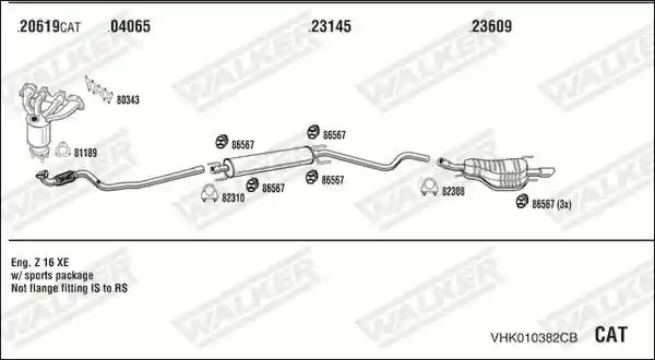 WALKER VHK010382CB