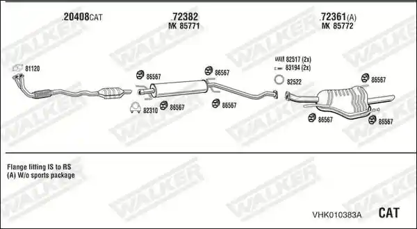 WALKER VHK010383A
