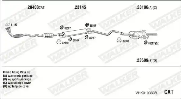 WALKER VHK010383B
