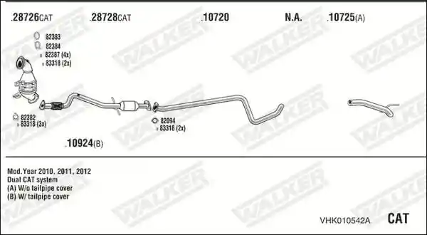 WALKER VHK010542A