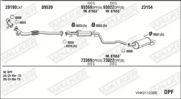 WALKER VHK011232B