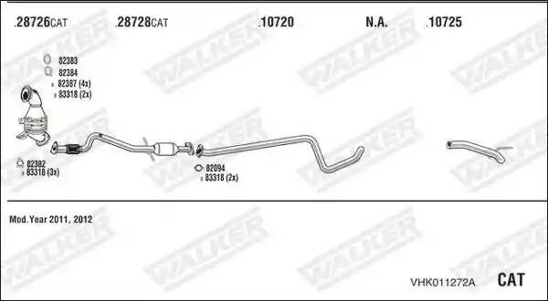 WALKER VHK011272A