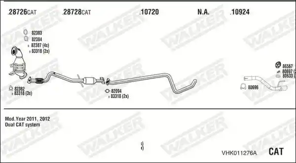 WALKER VHK011276A
