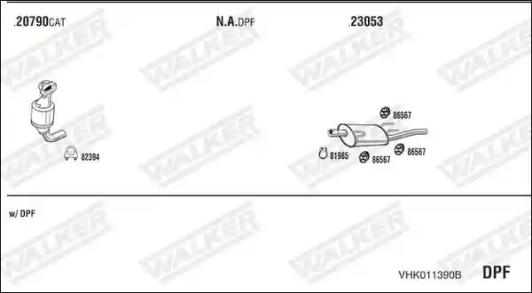 WALKER VHK011390B