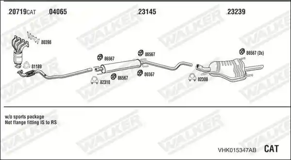 WALKER VHK015347AB