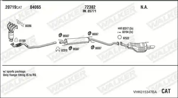 WALKER VHK015347BA
