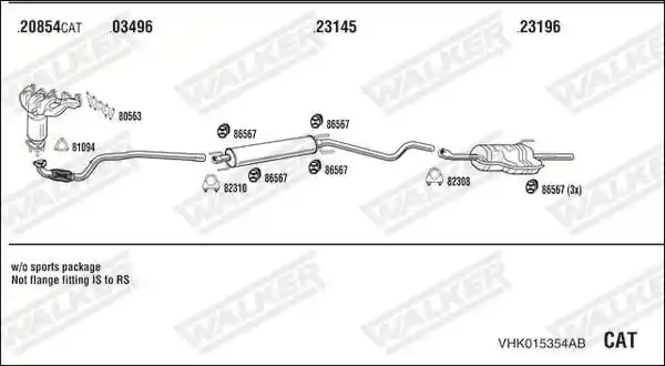 WALKER VHK015354AB