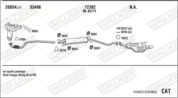 WALKER VHK015354BA