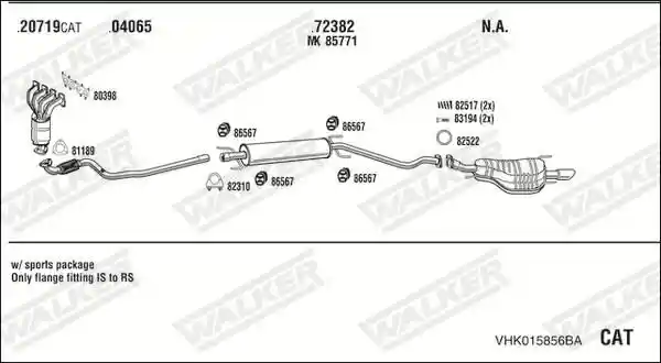 WALKER VHK015856BA