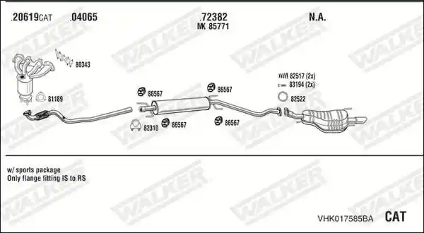 WALKER VHK017585BA