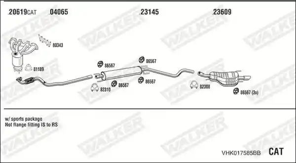 WALKER VHK017585BB