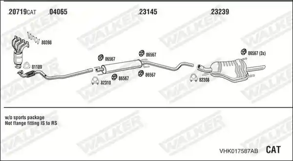 WALKER VHK017587AB