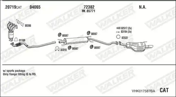 WALKER VHK017587BA