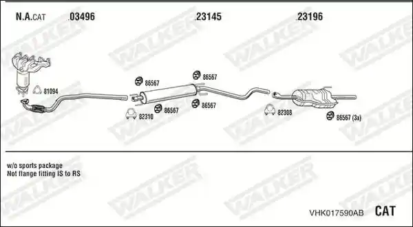 WALKER VHK017590AB