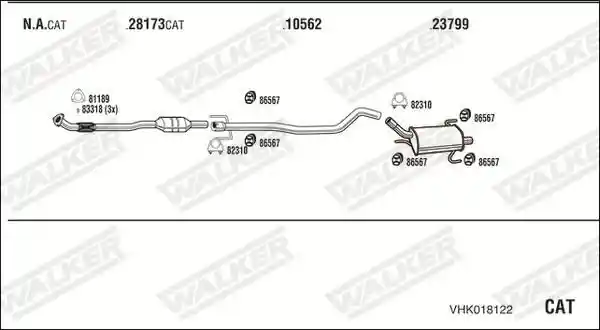 WALKER VHK018122