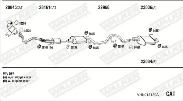 WALKER VHK018130A
